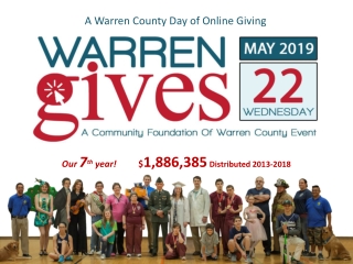 A Warren County Day of Online Giving