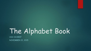 The Alphabet Book