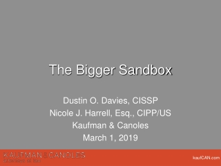 The Bigger Sandbox
