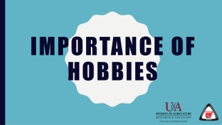 Importance of Hobbies