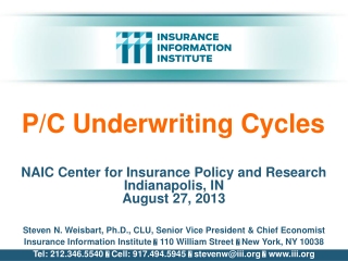 P/C Underwriting Cycles