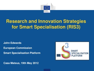 Research and Innovation Strategies for Smart Specialisation (RIS3)