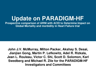 Angiotensin Receptor N eprilysin Inhibition (ARNI): LCZ696