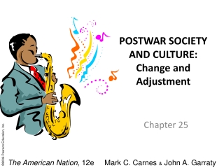 POSTWAR SOCIETY AND CULTURE: Change and Adjustment