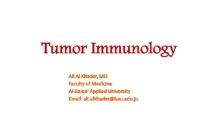 Tumor I mmunology