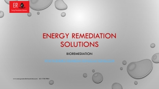 Energy Remediation solutions