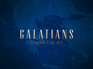Chapter 5 : 22 -6 :5