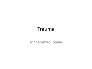 Trauma