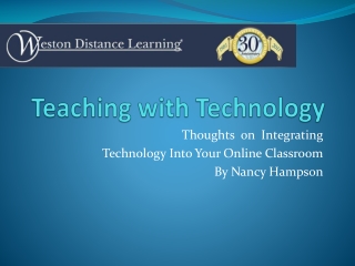 Teaching with Technology