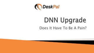 DNN Upgrade