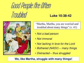 Luke 10:38-42