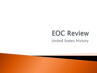 EOC Review