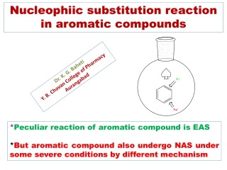 Nucleophiic substitution reaction in aromatic compounds