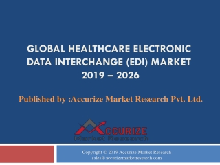 healthcare electronic data interchange (EDI) market