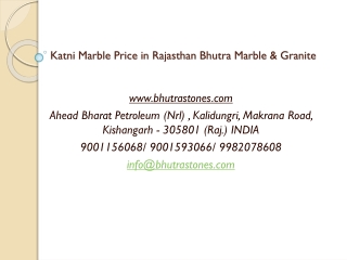 Katni Marble Price in Rajasthan Bhutra Marble & Granite