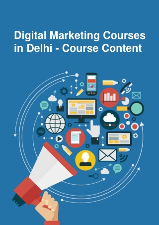 Digital Marketing Course in Delhi - 15 Certificates in 90 Days‎