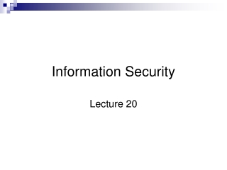 Information Security