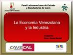 Panel Latinoamericano de Calzado y Manufacturas de Cuero