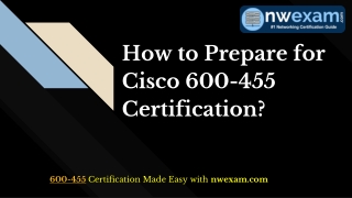 [PDF] Best Cisco 600-455 (UCCED) Certification Exam Practice Test