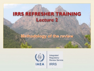 IRRS REFRESHER TRAINING Lecture 2