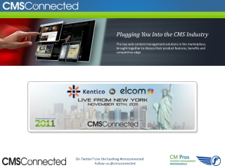 Plugging You Into the CMS Industry