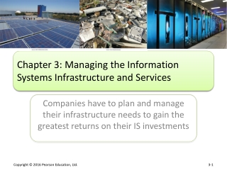 Chapter 3: Managing the Information Systems Infrastructure and Services