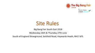 Site Rules
