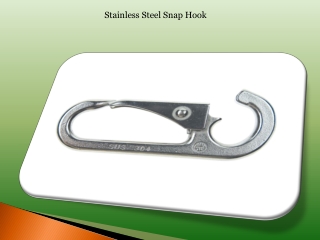 Stainless Steel Snap Hook