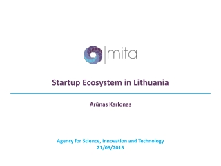 Startup Ecosystem in Lithuania