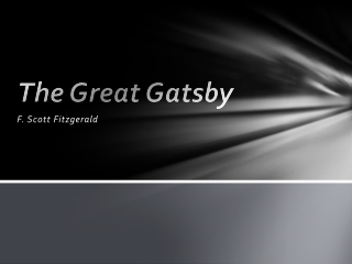 The Great Gatsby