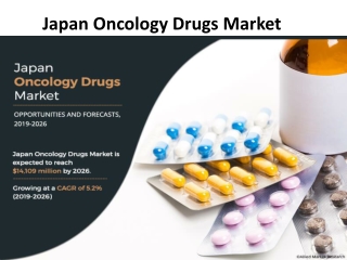 Japan Oncology Drugs Market is Anticipated to Reach $14,109 Million by 2026