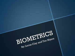 BIOMETRICS