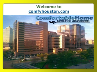 Houston Medical Center Apartments Make your Short Term Living Comfortable and Affordable