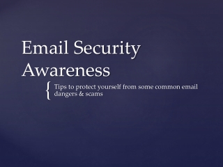 Email Security Awareness