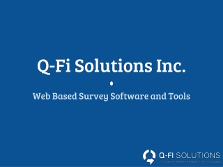 Q-Fi Solutions Inc.