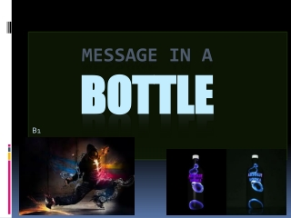 Message in a Bottle