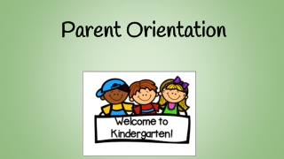 Parent Orientation