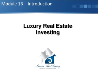 Luxury Real Estate Investing