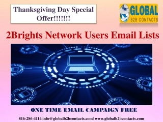 2Brights Network Users Email Lists