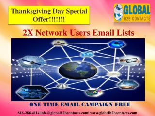 2X Network Users Email Lists