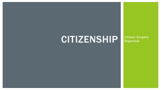 Citizenship