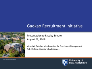 Gaokao Recruitment Initiative