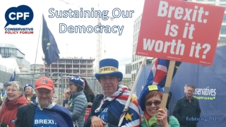 Sustaining Our Democracy