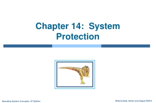 Chapter 14: System Protection