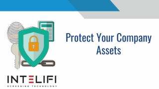 Protect Your Company Assets