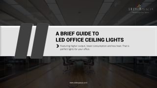 Install LED Ceiling Lights from LEDMyplace