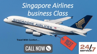 Singapore Airlines Business Class flights