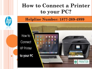 How to Connect a Printer to your PC?