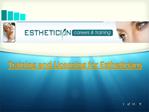 Esthetician Careers