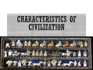 Characteristics of Civilization